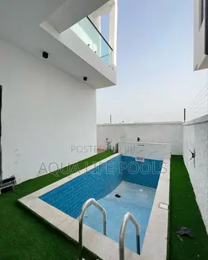 Swimming Pool and Water Fountain