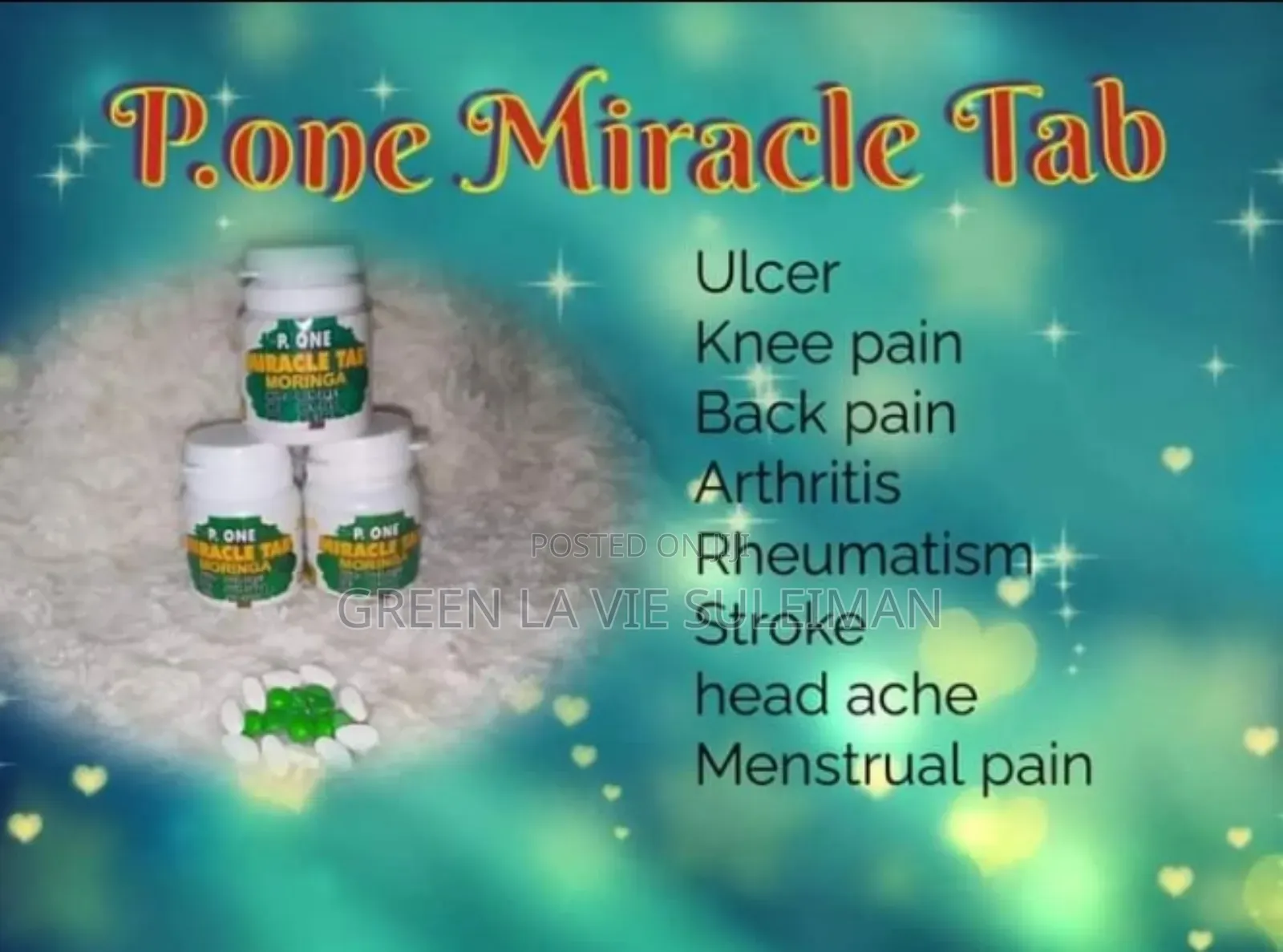 P.One Miracle Tab Moringa