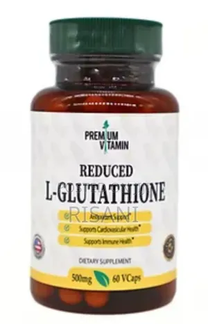 Reduced L-Glutathione 500mg 60 Vegetable Cellulose Capsule