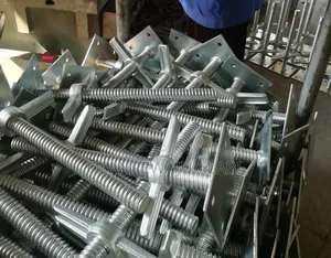 Adjustable Galvanized Screw Jack
