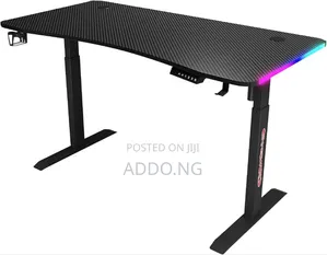 Electric Adjustable Desk With RGB Lights 1.2 Meter