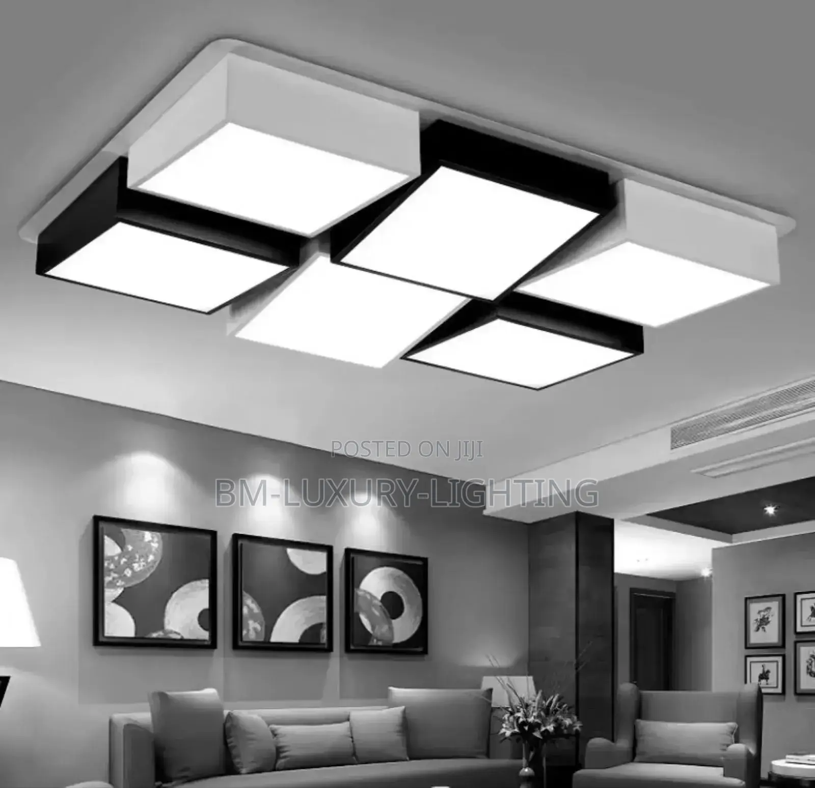 Modern Luxury Ceiling Flush Chandelier