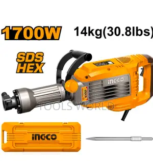 Ingco 1700W Jack Hammer Demolition Breaker 14kg