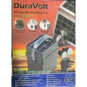 Duravolt Solar Pack 5 in 1 - SRP-1210a - Lithium Battery