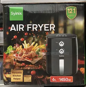 Synix Air Fryer-6 Liters-1450w