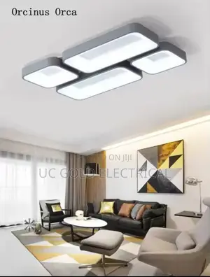 New Square Led Ceiling Lamp Dimming Living Room