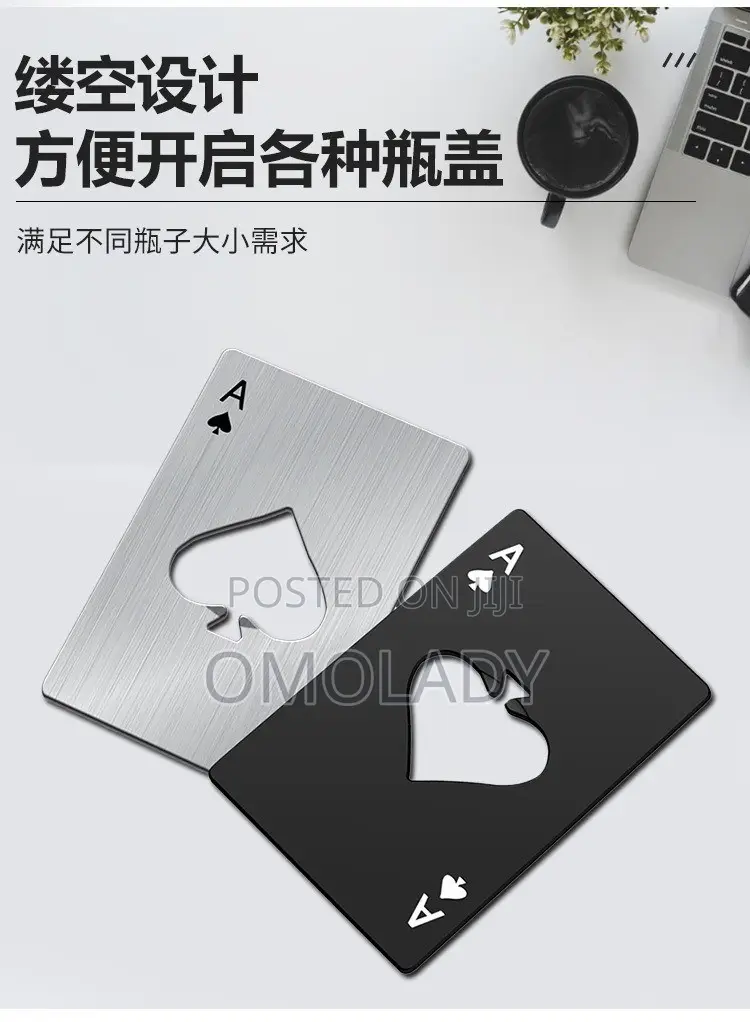 Multi-Function Credit Card Size Bottle Opener