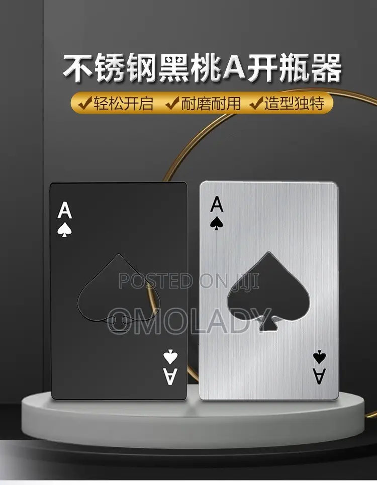 Multi-Function Credit Card Size Bottle Opener