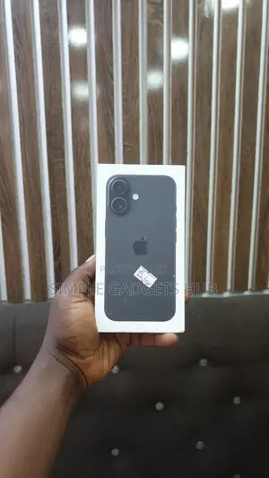 New Apple iPhone 16 128 GB Black