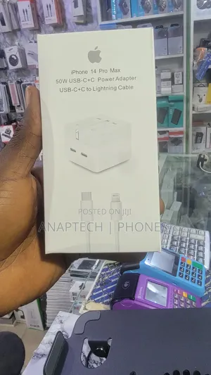 iPhone 14promax 50w Usb C to C Power Adapter Usb C to C to L