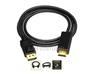 Displayport to HDMI Cable