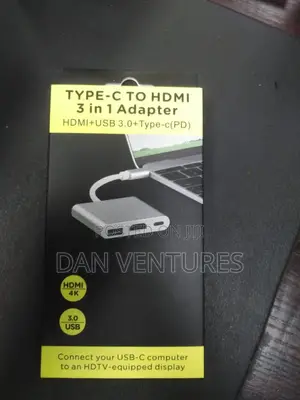 Type C to HDMI 3 and 1 Adapter