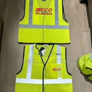 Customized Reflective Safety Jacket Printing 
