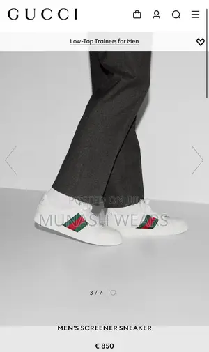 Luxury Gucci Sneakers 2025