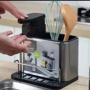 2 in 1 Set Utensil Holder for Kitchen Counter Organizer