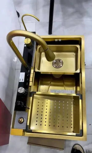 Gold Digital Kitchen Sink