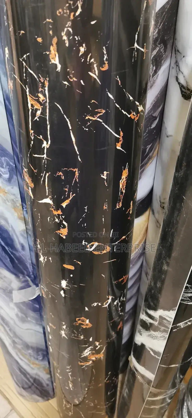 Marble Stickers Roll