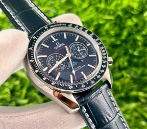 Omega Speedmaster Chronograph Wristwatch Blue
