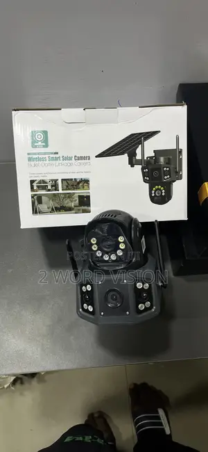 Three Face Wireless Smart Solar Camera