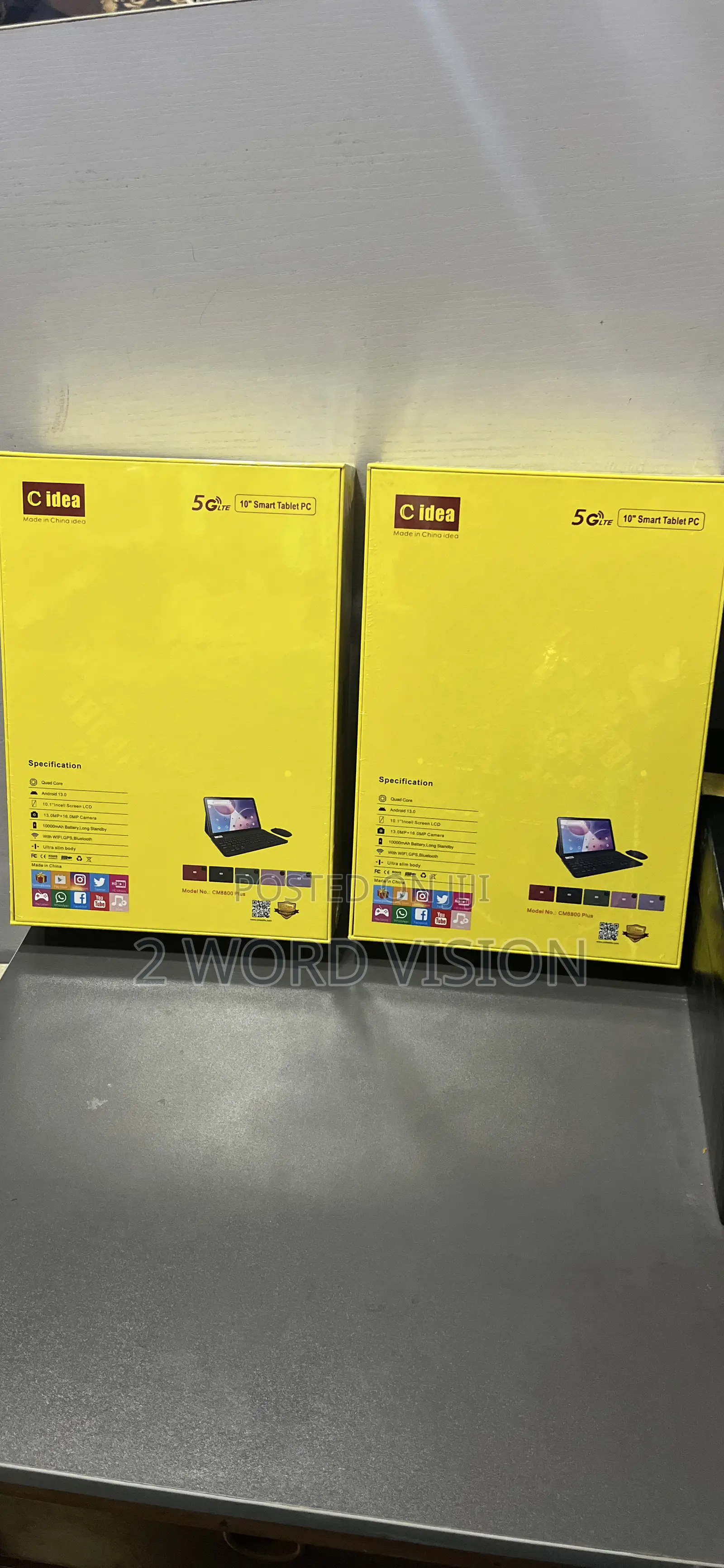 New C idea CM8800 Plus 512 GB Red