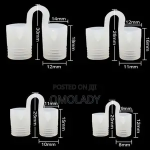 2pc Anti Snoring Device With Container