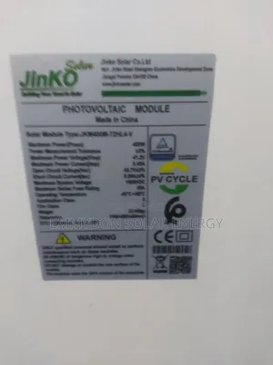 Original Jinko Solar Poly Panel 400watt