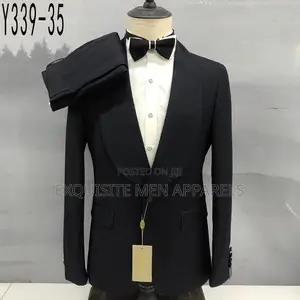 Quality 2pcs Tuxedo Slim Fit Suit for Men Wears