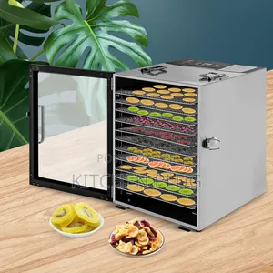 12 Tray Commercial Stainless Steel Food Dehydrator Machine