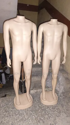 Headless Plastic Male Detachable Arms Mannequin