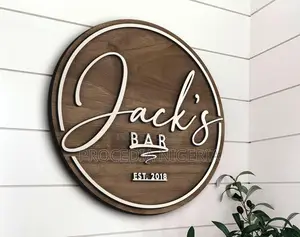 Wooden Shop Signage