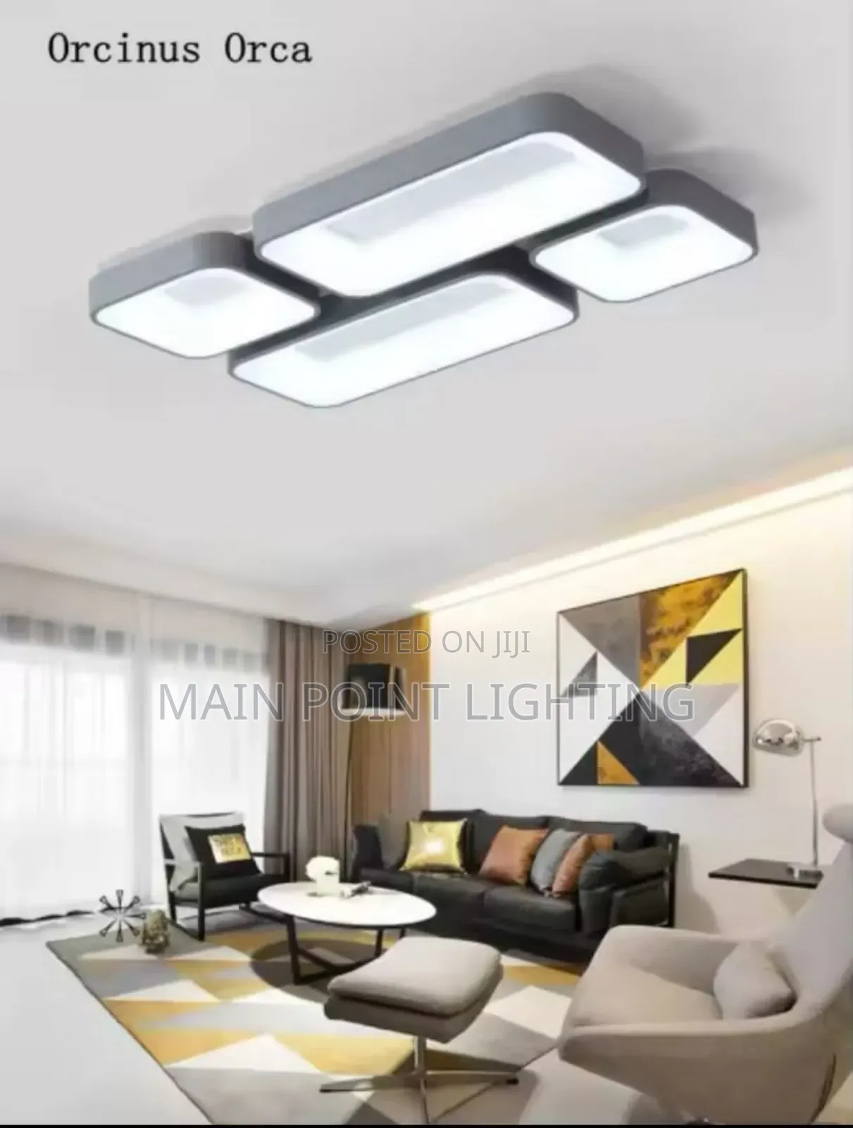 Nordic Flush Chandelier Light
