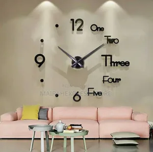 3D DIY Wall Decorative Clock