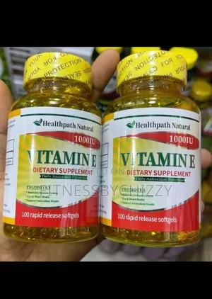 Vitamin E 1000IU X 100 Softgels Healthpath Natural