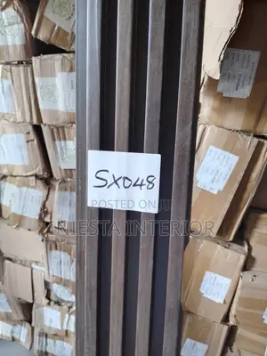 WPC Interior Fluted Wall Panel/Quality Wood Plastic Panel