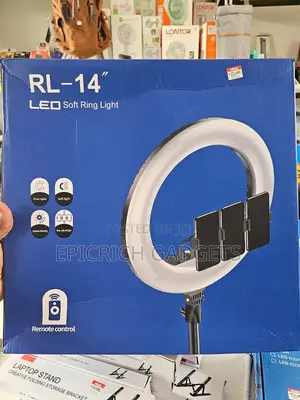 14inches Rl-14 Authentic Ring Light With Remote Control/Bag