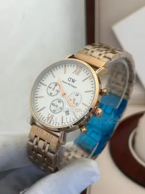Daniel Washington Quality Luxury Men Chain Strap Wristwatch