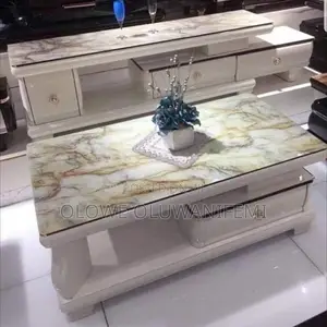 Center Table and Tv Shelf