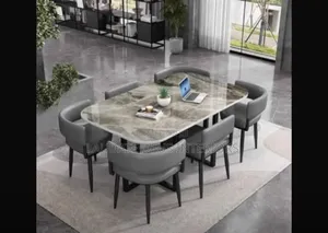 6 Seater Marble Dining