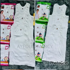 Unisex Children Singlet