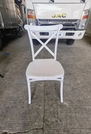 Thick White Plastic Chair