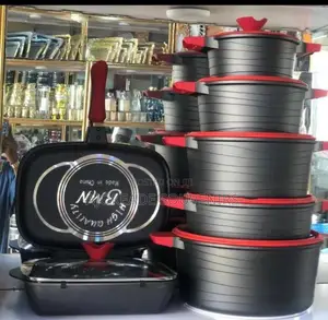 New BMN Pot Set With Grill Pan and Sauce Pan
