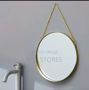 Metal Gold Frame Mirror