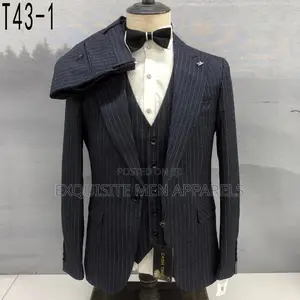 Quality Plaid Checked Turkish Wide Lapel Business Men’S Suit