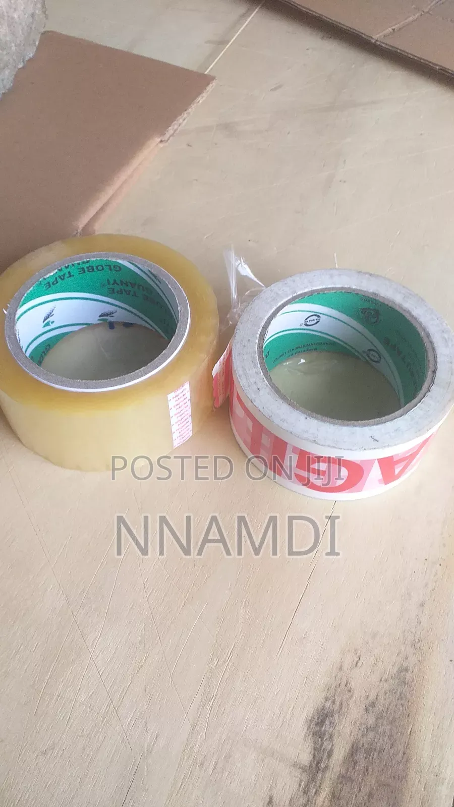 Printed Fragile Tapes