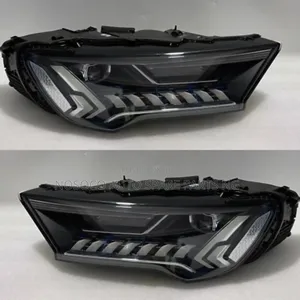Set Of Head Light Audi Q7 2022 And 2024