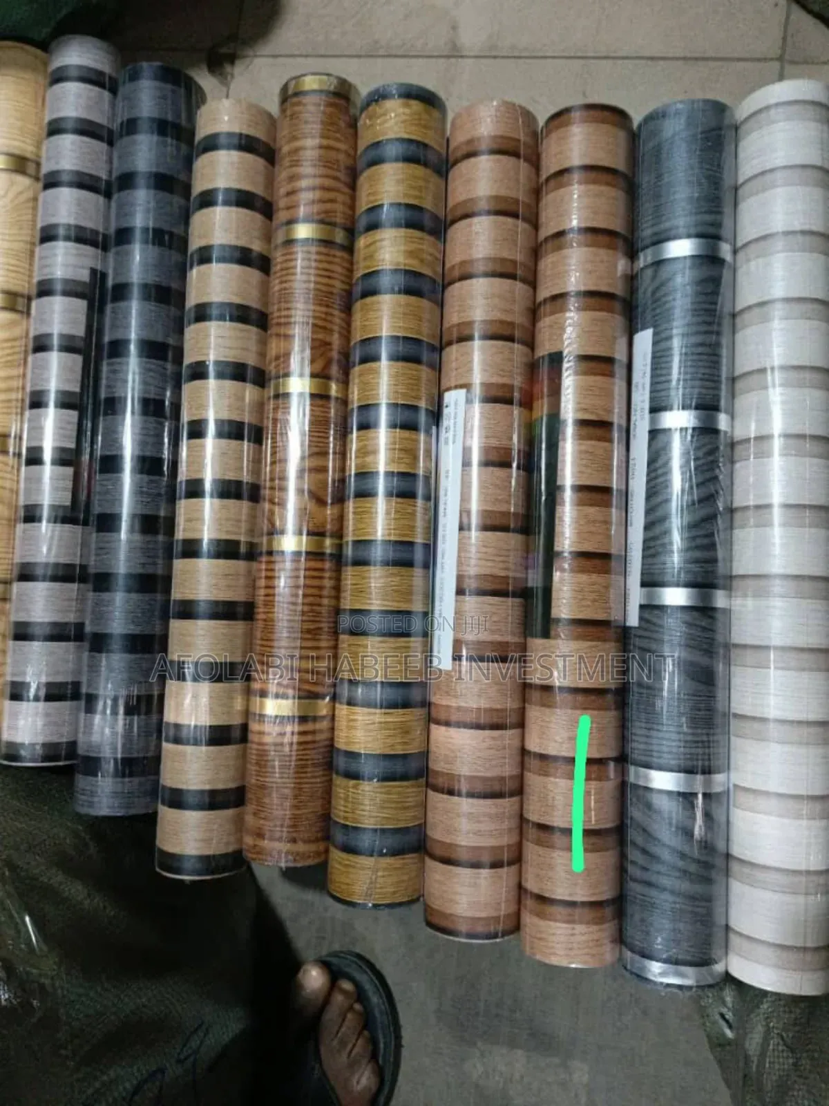 Fluted Wall Paper