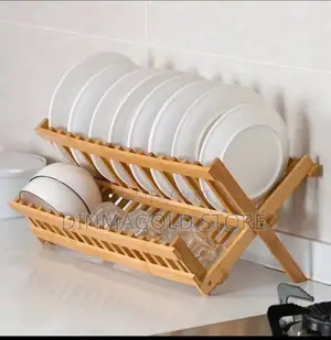 Wooden Plate Rack