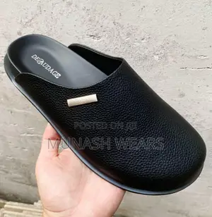 Luxury Leather Desaudage Mule