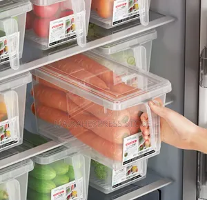 5pcs Large Capacity Fridge Storage Box With
