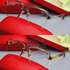 Cartier See Through Oval Eyewear